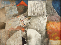 beeklandschap in grijs  beeklandschap in grijs